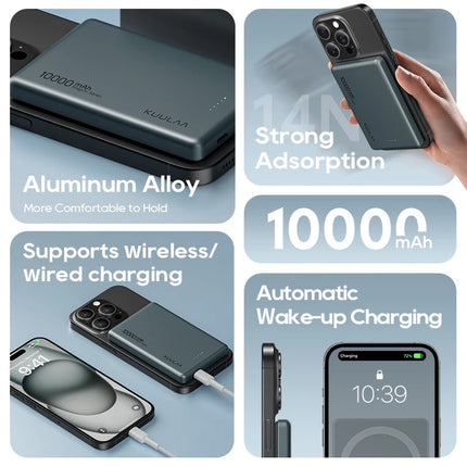 10000mAh Magnetic Wireless Power Bank