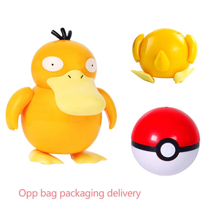 Transforming Pokeball Figure Toy