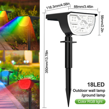 Solar LED Landscape Spotlight