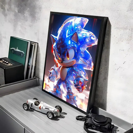 Sonic Anime Wall Poster