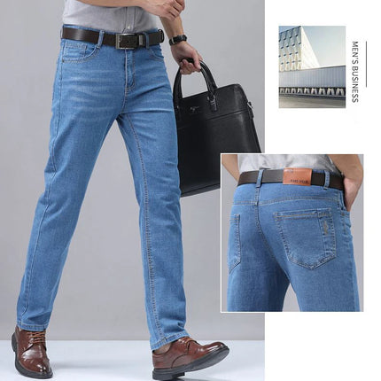 Men’s Lightweight Cotton Stretch Jeans