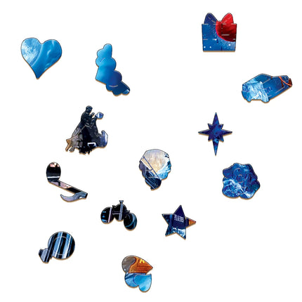 Moonlight Train Wooden Puzzle
