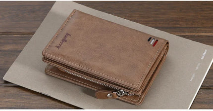 PU Leather Zipper Wallet