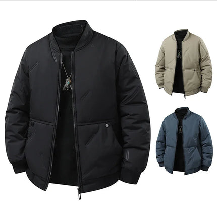 Men’s Warm Cotton Baseball Jacket