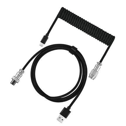 Coiled Mechanical Keyboard Cable