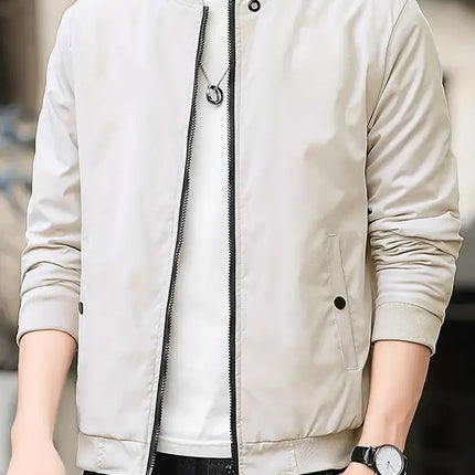 Men's Black Bomber Jacket