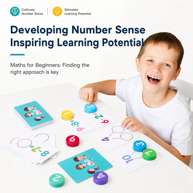 Early Learning Math Number Matching and Counting Game for Kids