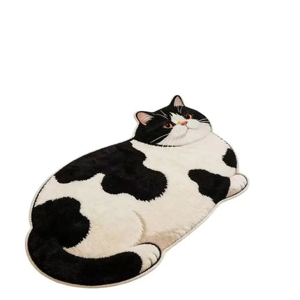 Cat Design Diatomite Bath Mat