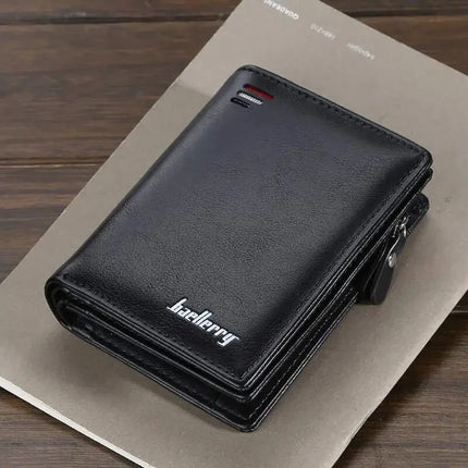 PU Leather Zipper Wallet