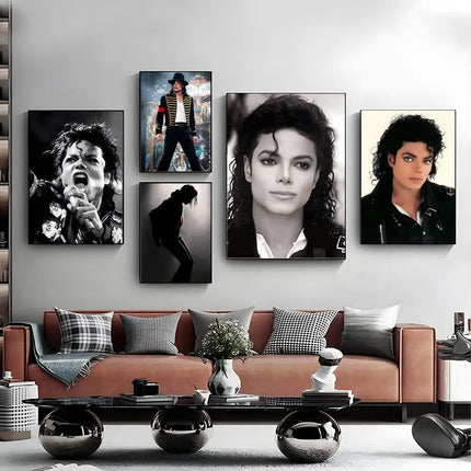 Iconic Pop Singer Wall Art Poster