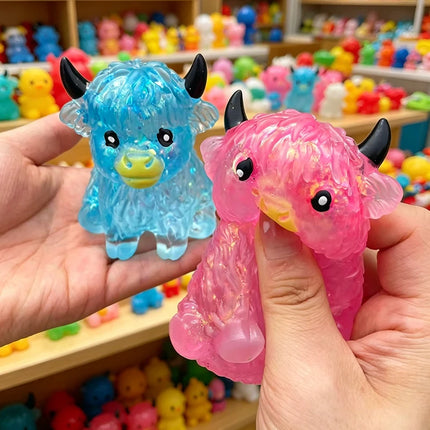 Highland Cow Squishy Toy