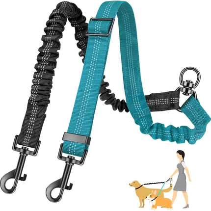 Dual Dog Leash Attachment