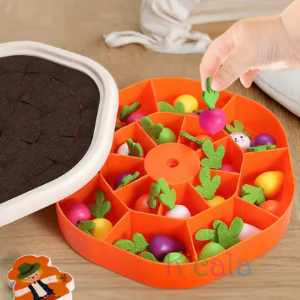 Montessori Memory Farm Game