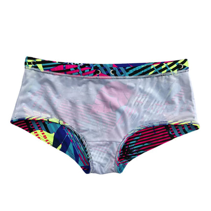 Men's Leaf Print Swim Trunks