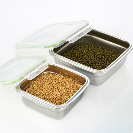 Stainless Steel Food Storage Box Set