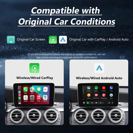 Wireless CarPlay Interface for Mercedes-Benz
