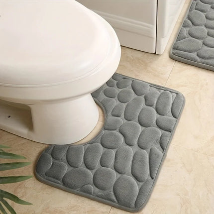 U-Shaped Waterproof Bathroom Floor Mat