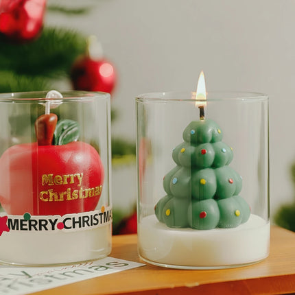 Christmas Scented Glass Candle