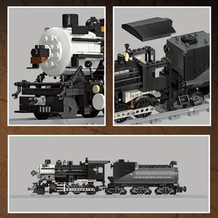 Steam Train Building Block Set