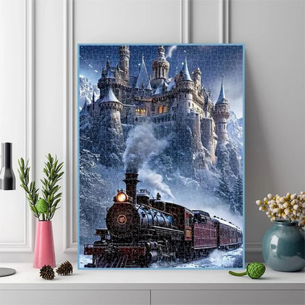 Train Landscape Jigsaw Puzzle