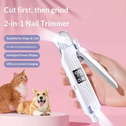 Pet Nail Clippers with Safety Guard