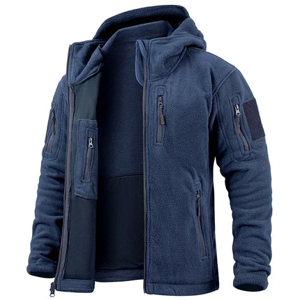 Men’s Warm Fleece Multi-Pocket Jacket