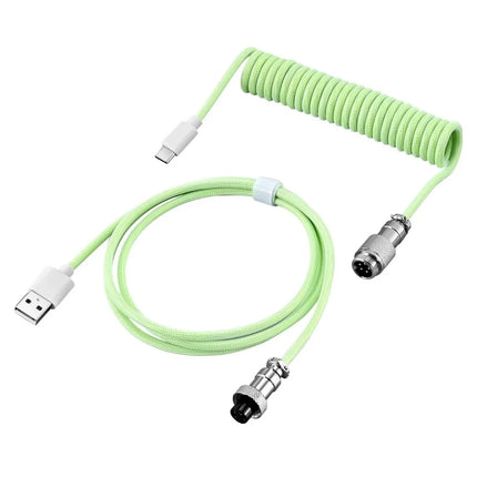Coiled Mechanical Keyboard Cable