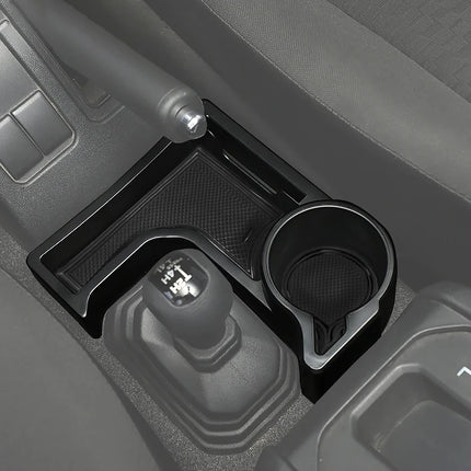 Car Gear Shift Storage Tray with Cup Holder