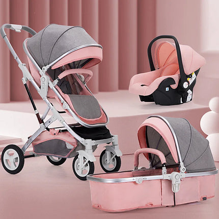 3-in-1 Baby Travel System with Base