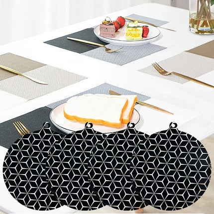 Round Silicone Induction Hob Protector Mat