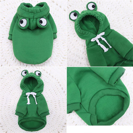 Cute Fleece Dog Hoodie