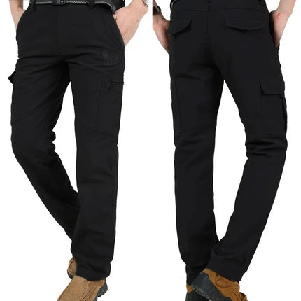 Men’s Winter Fleece Cargo Pants