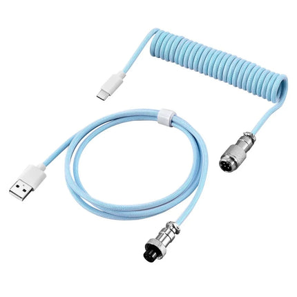 Coiled Mechanical Keyboard Cable
