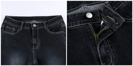 Vintage Low-Waist Flared Jeans
