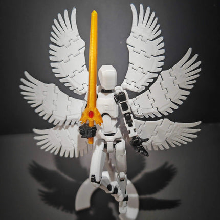 Multi-Joint Lucky Action Figure