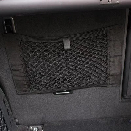 Double-Layer Car Trunk Mesh Organizer