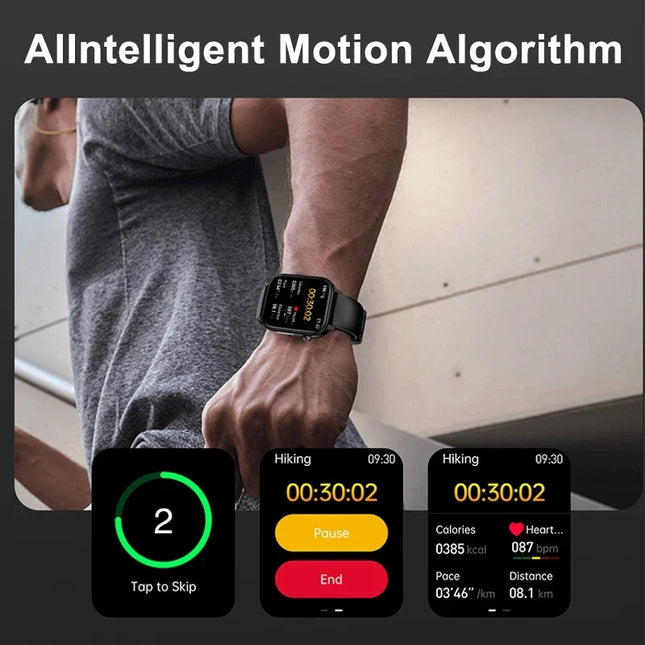 NNEOBA Medical Grade Smart Watch Black