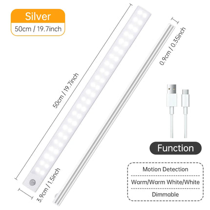 USB Rechargeable Motion Sensor LED Night Light