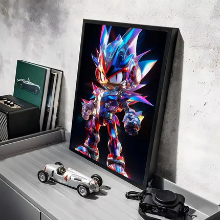 Sonic Anime Wall Poster