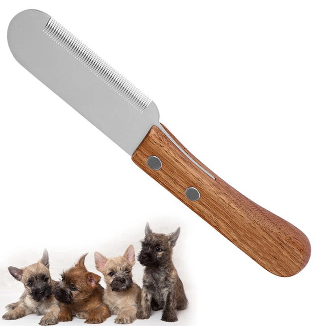 Pet Stripping Grooming Knife