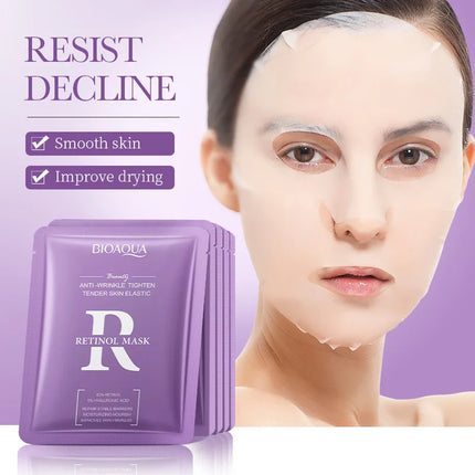 Snail Hyaluronic Acid Retinol Face Masks