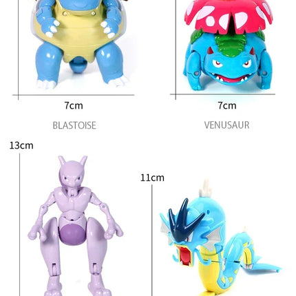 Transforming Pokeball Figure Toy