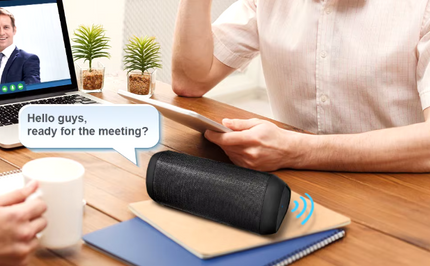 NNEOBA Portable Bluetooth Speaker 15W Waterproof LED TWS