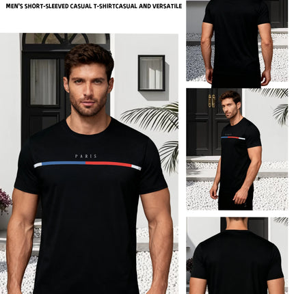 Men's 3-Pack Contrast Stripe T-Shirts