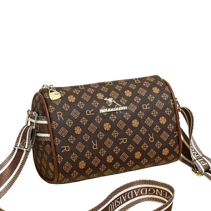 Alphabet Print Shoulder Bag