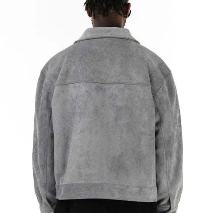 Men's Suede Windbreaker