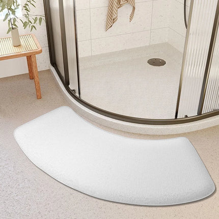 Thick Curved Absorbent Bathroom Mat