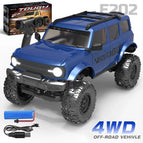 Blue Climbing Car