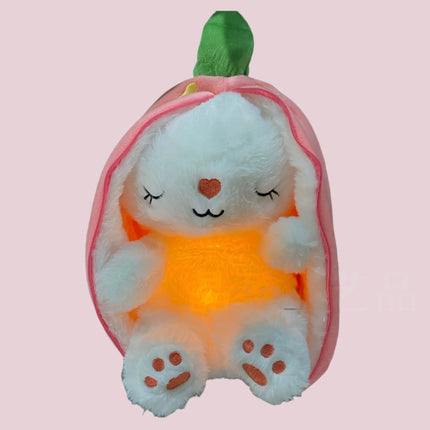 Glowing Breathing Plush Sleep Companion