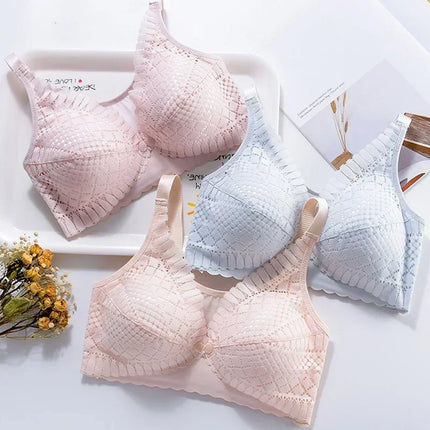 Front-Button Maternity Nursing Bra